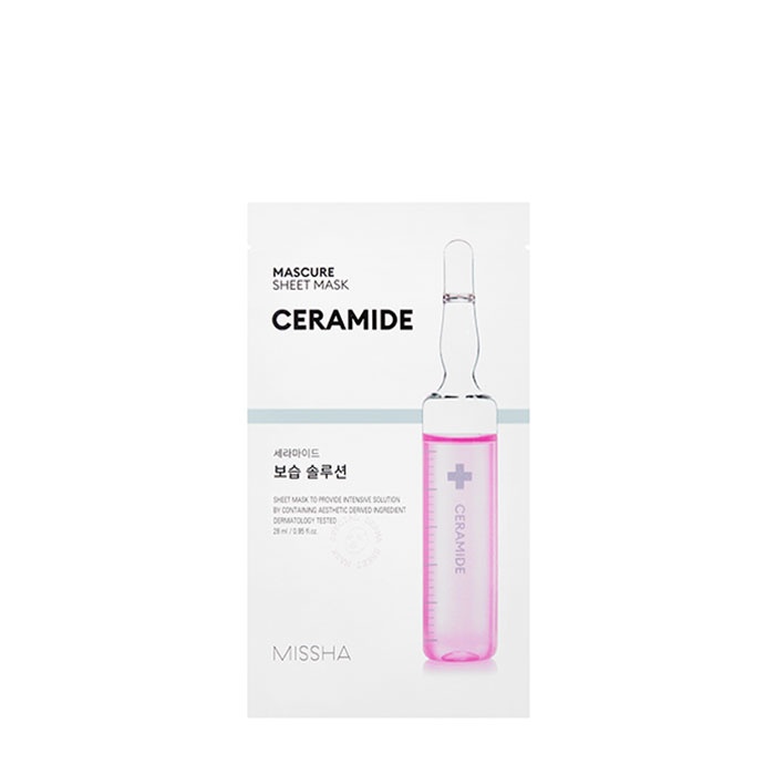 ТЕКСТИЛНА МАСКА ЗА ЛИЦЕ СЪС СЕРАМИДИ 28 мл. / MISSHA SHEET MASK WITH CERAMIDE