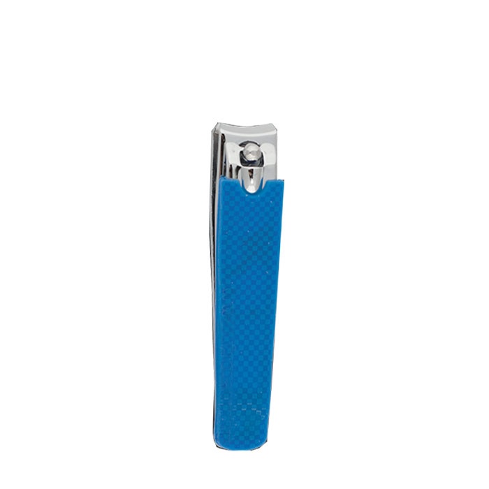 СИНЯ НОКТОРЕЗАЧКА СЪС СИЛИКОНОВ НАКРАЙНИК ZJ408 / STANDELLI NAIL CLIPPERS ZJ408 WITH BLACK RUBBER TIP