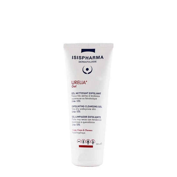 УРЕЛИЯ ПОЧИСТВАЩ ГЕЛ С 10% УРЕЯ ЗА ЛИЦЕ, КОСА И ТЯЛО 200 мл. / ISISPHARMA URELIA CLEANSING GEL FOR FACE, HAIR AND BODY