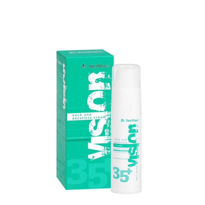 КРЕМ ЗА ШИЯ И ДЕКОЛТЕ 35+ ВИЖЪН СИЙСТАРС 50 мл. / SEASTARS VISION 35+ ANTI-AGING NECK AND DECOLLETE CREAM