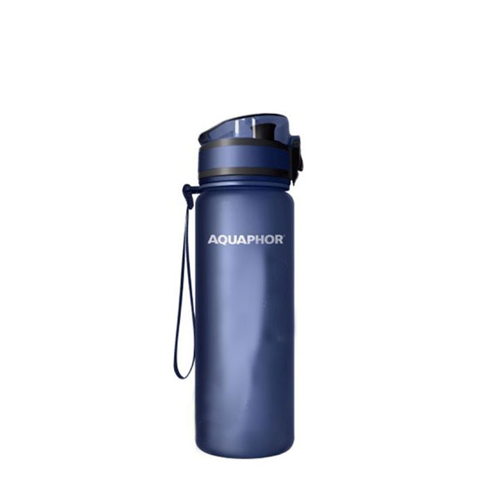 АКВАФОР СИТИ ФИЛТРИРАЩА БУТИЛКА НАВИ 500 мл. / AQUAFOR CITY BOTTLE NAVY ...