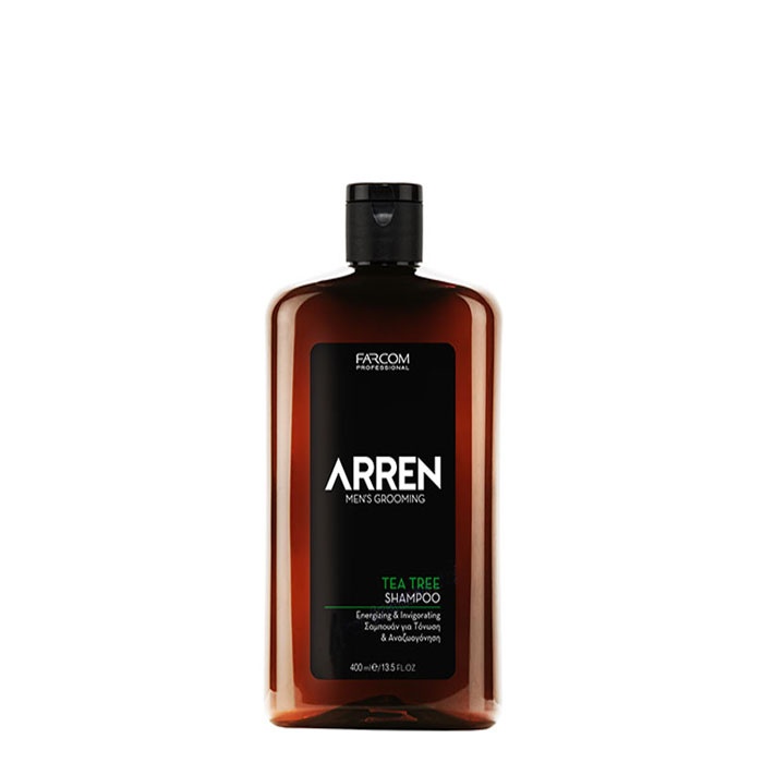 ЕНЕРГИЗИРАЩ ШАМПОАН С ЧАЕНО ДЪРВО 400 мл. / ARREN MEN`S GROOMING ENERGIZING SHAMPOO WITH TEA TREE