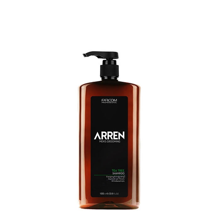 ЕНЕРГИЗИРАЩ ШАМПОАН С ЧАЕНО ДЪРВО 1000 мл. / ARREN MEN`S GROOMING ENERGIZING SHAMPOO WITH TEA TREE