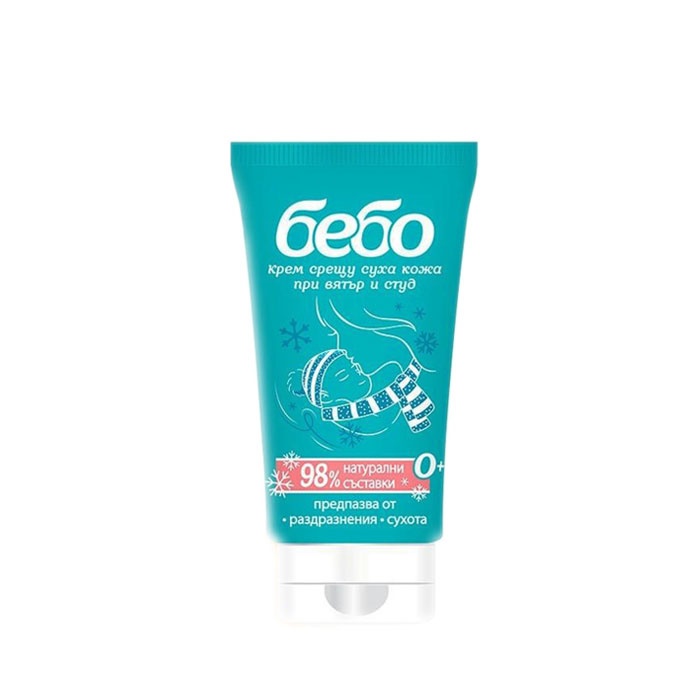 КРЕМ ЗА СУХА КОЖА ПРИ ВЯТЪР И СТУД БЕБО 50 мл. / BЕBO CREAM FOR DRY SKIN IN WIND AND COLD