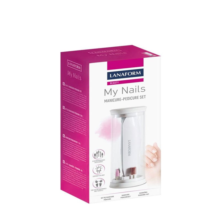 КОМПЛЕКТ ЗА МАНИКЮР И ПЕДИКЮР MY NAILS / LANAFORM MANICURE AND PEDICURE KIT MY NAILS