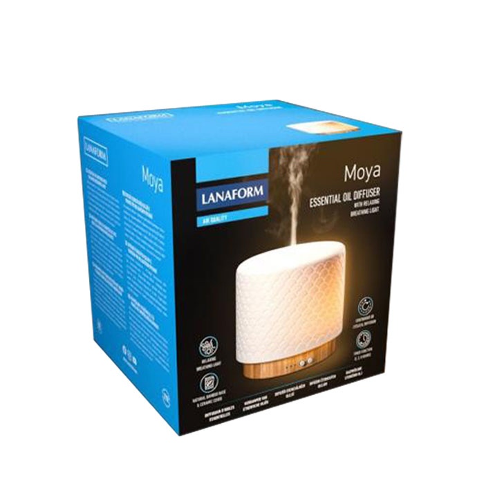 КЕРАМИЧЕН АРОМА ДИФУЗЕР MOYA / LANAFORM ESSENTIAL OIL DIFFUSER MOYA