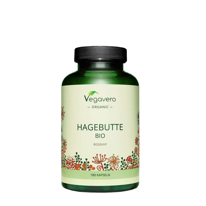 ВЕГАВЕРО БИО ШИПКА капсули 180 броя / VEGAVERO BIO ROSEHIP