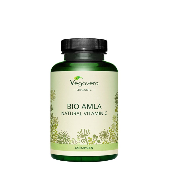 БИО АМЛА НАТУРАЛЕН ВИТАМИН C ВЕГАВЕРО капсули 120 броя / VEGAVERO BIO AMLA