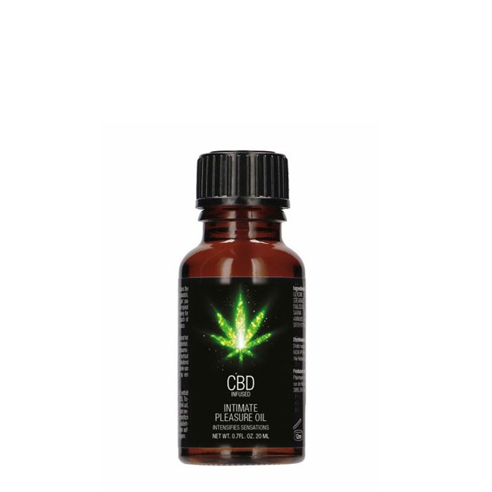 СИ БИ ДИ ИНТИМЕЙТ ПЛЕЖЪР ОЙЛ МАСАЖНО ОЛИО 20 мл. / CBD INTIMATE PLEASURE OIL