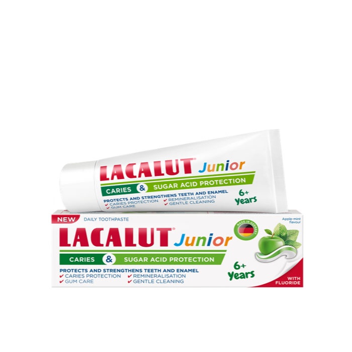 ПАСТА ЗА ЗЪБИ ЛАКАЛУТ ДЖУНИЪР 6+ години 55 мл. / LACALUT TOOTHPASTE JUNIOR 6+