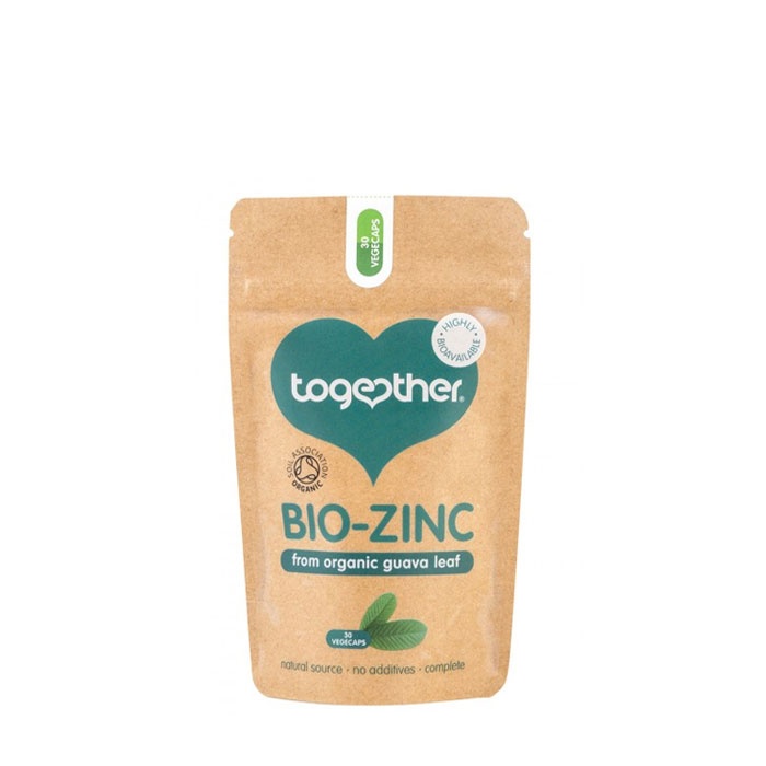 ЦИНК ОТ ЛИСТА НА ГУАВА капсули 30 броя / TOGETHER HEALTH BIO ZINC FROM GUAVA LEAF
