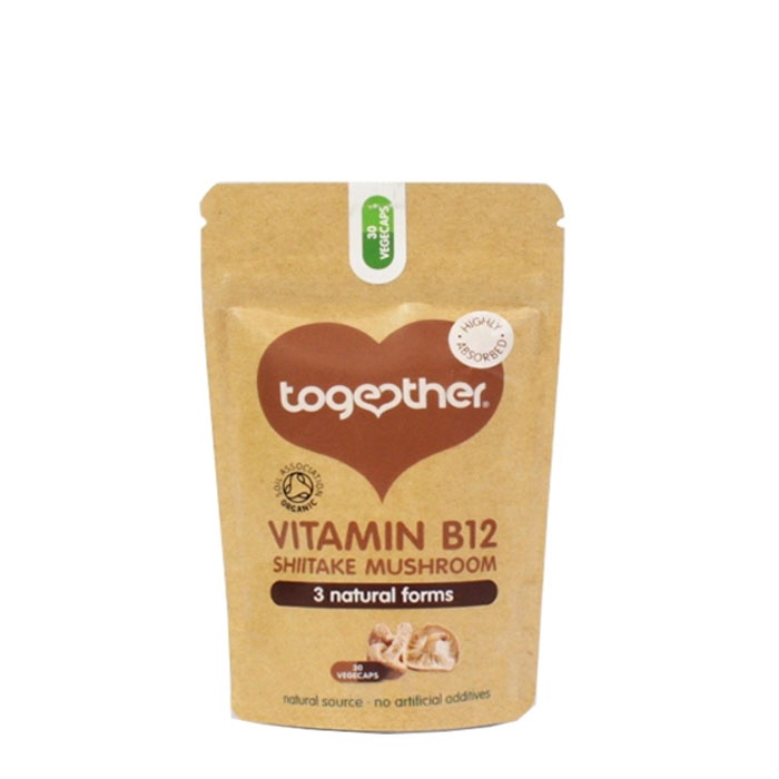 ВИТАМИН B12 ОТ ГЪБИ ШИЙТАКЕ капсули 30 броя / TOGETHER HEALTH VITAMIN