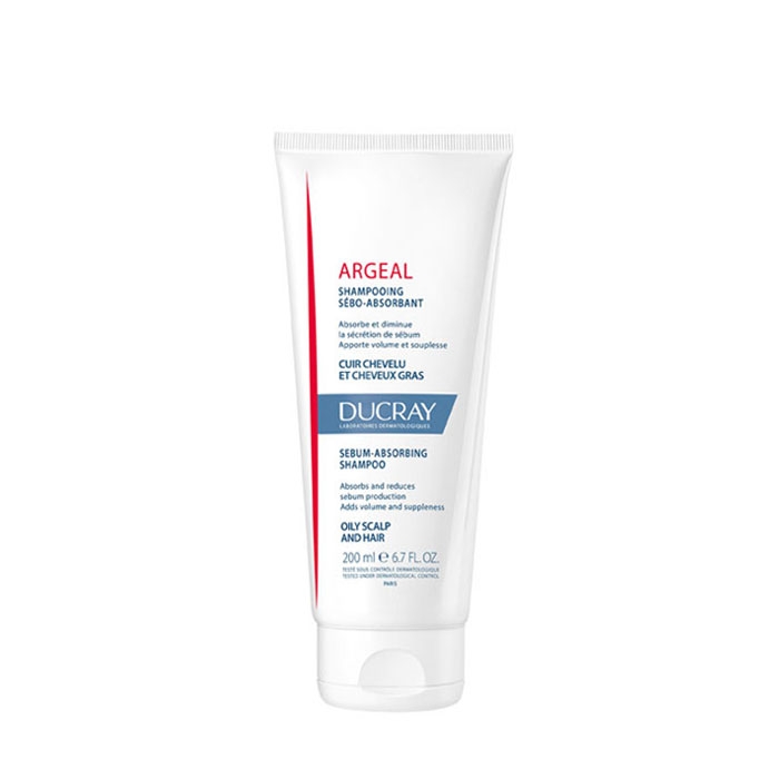 ДЮКРЕ АРЖЕАЛ ШАМПОАН ЗА МАЗЕН СКАЛП И ЧЕСТА УПОТРЕБА 200 мл. / DUCRAY ARGEAL SHAMPOO