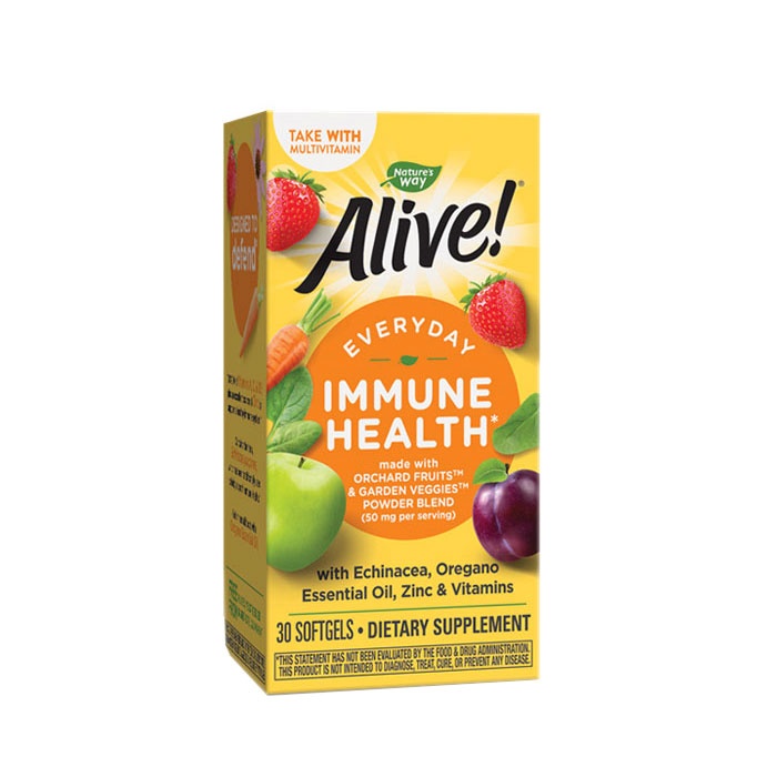 ИМУН ХЕЛТ софтгел капсули 30 броя / NATURES WAY ALIVE IMUNE HEALTH