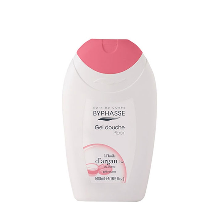 ДУШ ГЕЛ PLAISIR С АРГАНОВО МАСЛО 500 мл. / BYPHASSE PLAISIR ARGAN OIL SHOWER GEL