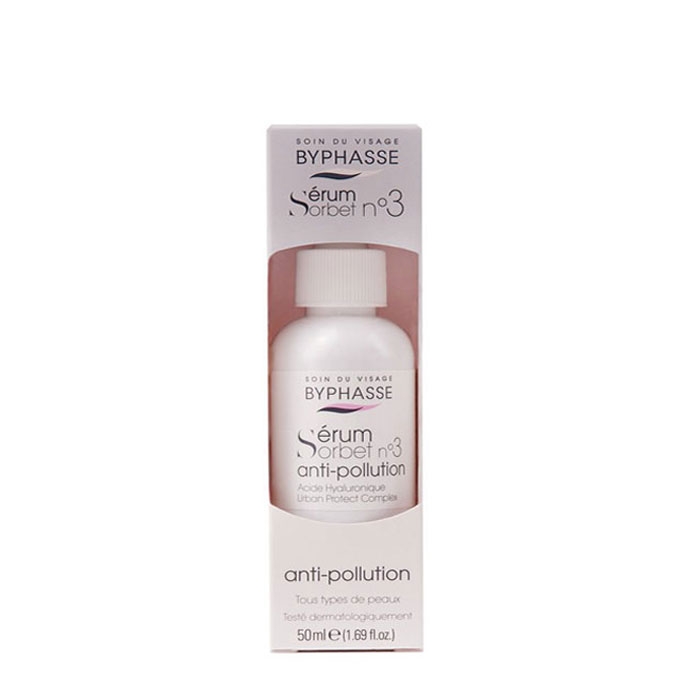 СЕРУМ ЗА ЛИЦЕ SORBET ANTI - POLLUTION 50 мл. / BYPHASSE SORBET ANTI - POLLUTION SERUM
