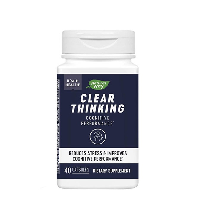 КЛИЪР ТИНКИНГ капсули 40 броя / NATURE&#039;S WAY CLEAR THINKING