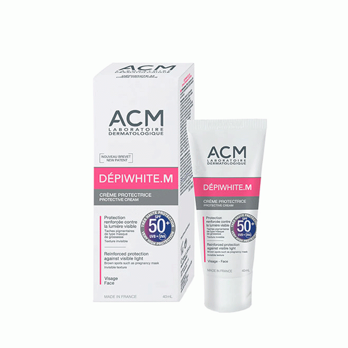 ДЕПИУАЙТ М ИЗСВЕТЛЯВАЩ СЛЪНЦЕЗАЩИТЕН КРЕМ ЗА ЛИЦЕ SPF 50 40 мл. /DEPIWHITE.M INVISIBLE &amp; TINTED SKIN LIGHTENING DAY CREAM SPF 50