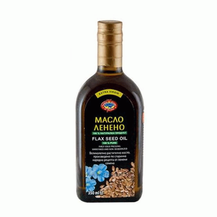 ЛЕНЕНО МАСЛО АГРОСЕЛПРОМ 350 мл. / AGROSELPROM FLAX SEED OIL