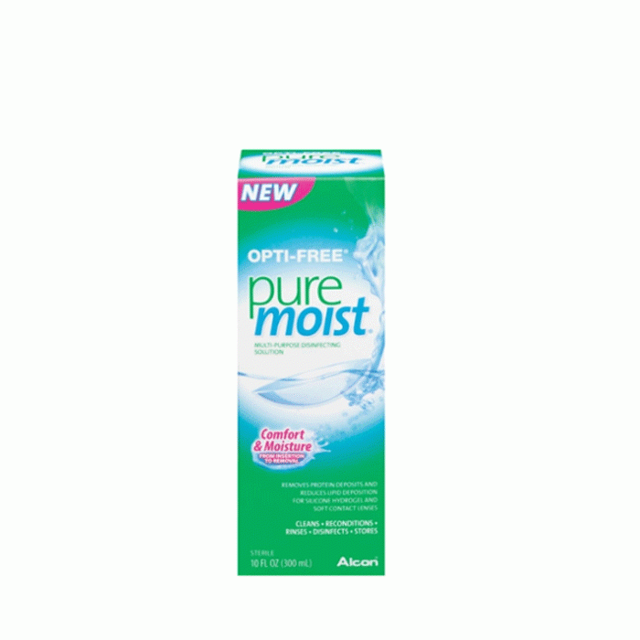 ОПТИ ФРИ ПЮР МОИСТ 90 мл. / ALCON OPTI FREE PUR MOIST