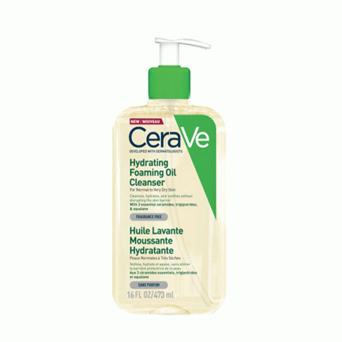 ХИДРАТИРАЩО ИЗМИВАЩО ОЛИО СЕРАВЕ 473 мл. / CERAVE HYDRATING FOAMING OIL CLEANSER