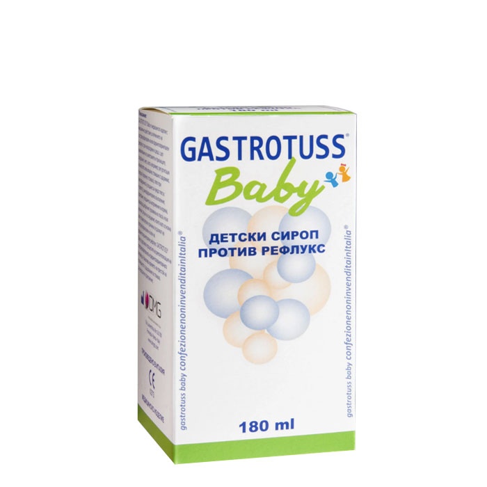 ГАСТРОТУС БЕЙБИ сироп 180 мл. / D.M.G.ITALIA GASTROTUSS BABY