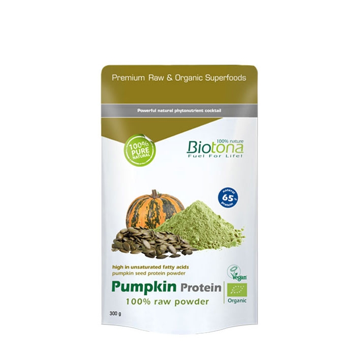БИО ТИКВЕН ПРОТЕИН 300 гр. / BIOTONA BIO PUMPKIN PROTEIN 100% RAW
