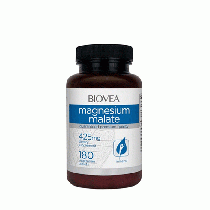БИОВЕА МАГНЕЗИЙ МАЛАТ таблетки 425 мг. 180 броя / BIOVEA MAGNESIUM MALATE