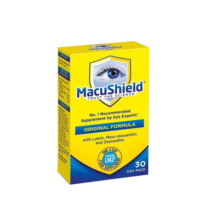 МАКУШИЛД ОРИГИНАЛНА ФОРМУЛА капсули 30 броя / MACUSHIELD ORIGINAL FORMULA
