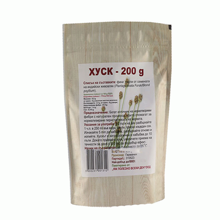 ХУСК ПСИЛИУМ прах 200 гр. / EAT HEALTHY HUSK PSYLLIUM powder | Drugstore BG
