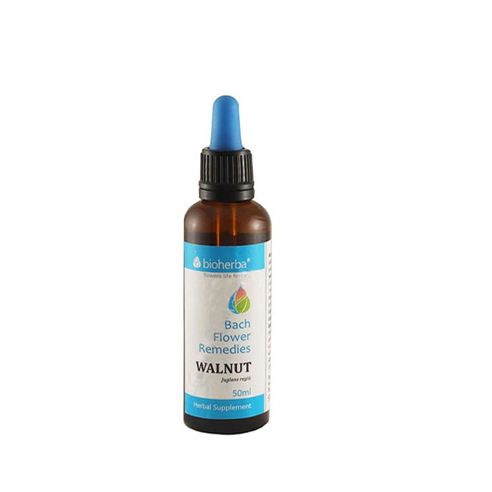 БИОХЕРБА КАПКИ НА ДОКТОР БАХ ОРЕХ 50 мл. / BIOHERBA BACH FLOWER REMEDIES WALNUT