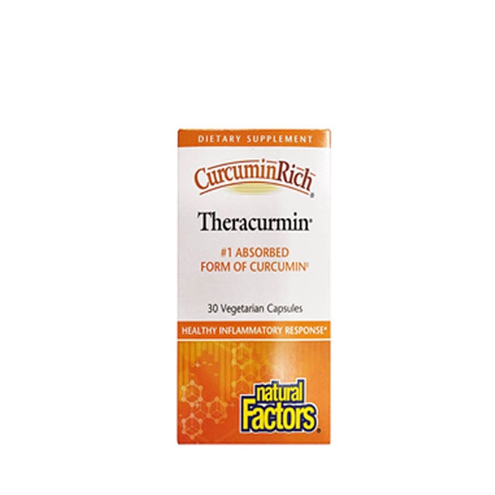 НАТУРАЛ ФАКТОРС КУРКУМИН РИЧ ТЕРАКУРМИН капсули 30 броя / NATURAL FACTORS CURCUMIN RICH TERACUIMIN