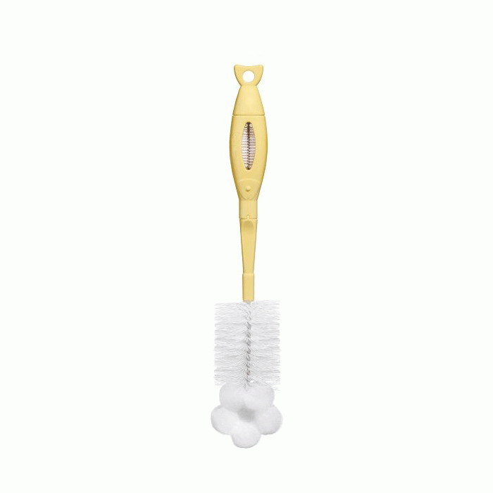 УИ БЕЙБИ ЧЕТКА + ГЪБА ЗА ШИШЕТА И БИБЕРОНИ / WEE BABY CLEANING SET FOR BOTTLE &amp; TEAT