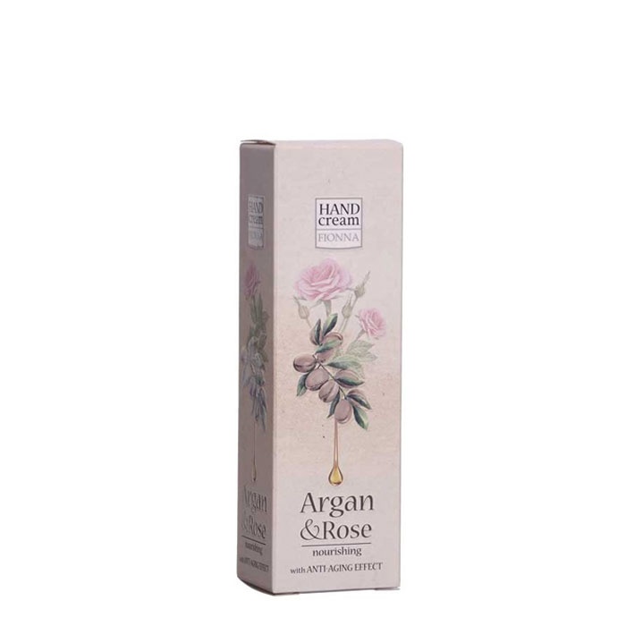 КРЕМ ЗА РЪЦЕ ФИОННА ARGAN &amp; ROSE 75 мл. / FIONNA COSMETICS ARGAN &amp; ROSE HAND CREAM