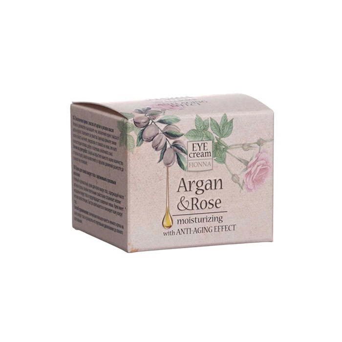 ОКОЛООЧЕН КРЕМ ФИОННА ARGAN &amp; ROSE 15 мл. / FIONNA COSMETICS ARGAN &amp; ROSE EYE CREAM
