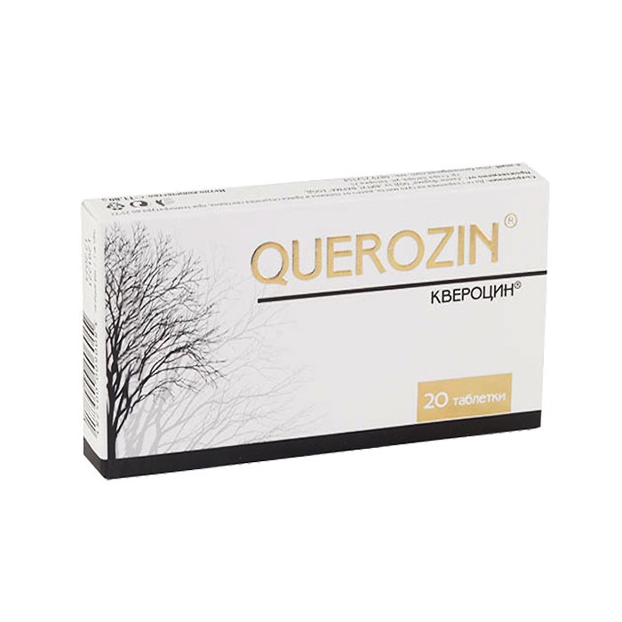 КВЕРОЦИН таблетки 20 броя / QUEROZIN
