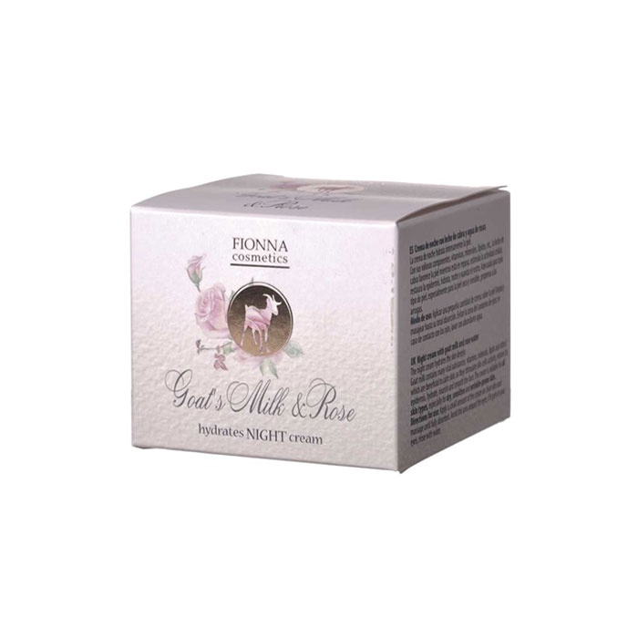 НОЩЕН КРЕМ ЗА ЛИЦЕ ФИОННА GOAT'S MILK & ROSE 50 мл. / FIONNA COSMETICS