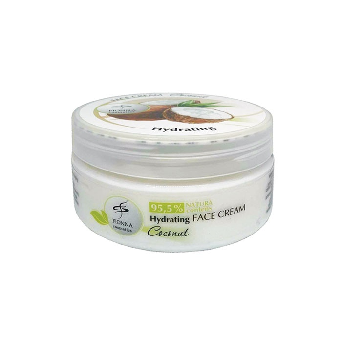 ХИДРАТИРАЩ КРЕМ ЗА ЛИЦЕ С КОКОС 150 мл. / FIONNA COSMETICS VINTAGE HYDRATING FACE CREAM COCONUT