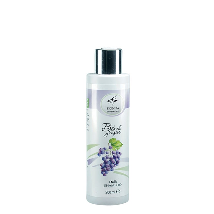 ШАМПОАН С ЧЕРНО ГРОЗДЕ ФИОННА VINTAGE 200 мл. / FIONNA COSMETICS VINTAGE DAILY SHAMPOO BLACK GRAPES