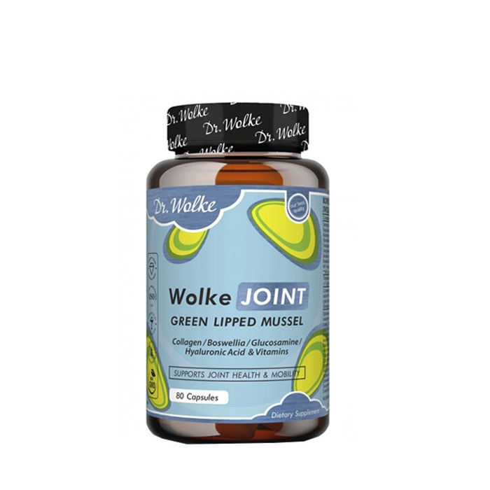 ДЖОЙНТ ГРИЙН ЛИПД МЪСЪЛ капсули 80 броя / DR. WOLKE JOINT GREEN LIPPED MUSSEL