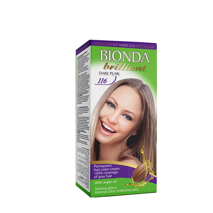 БОЯ ЗА КОСА БИОНДА BRILLIANT 116 ТЪМНА ПЕРЛА / BIONDA BRILLIANT 116 DARK PEARL