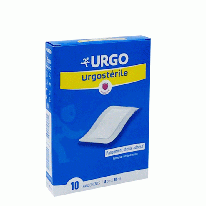 УРГОСТЕРИЛ 8 см. / 10 см. СТЕРИЛЕН ПЛАСТИР 10 броя / URGO