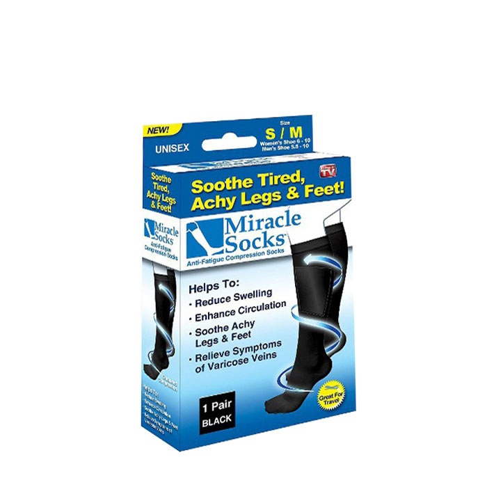 ЧОРАПИ ЗА РАЗШИРЕНИ ВЕНИ / MIRACLE COMPRESSION SOCKS