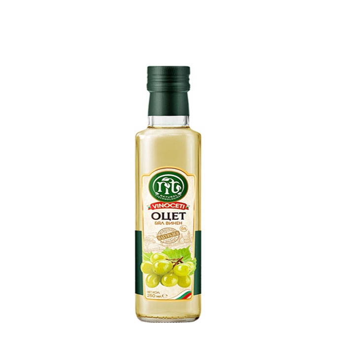 БЯЛ ВИНЕН ОЦЕТ ВИНОЦЕТИ 250 мл. / VINOCETI WHITE WINE VINEGAR