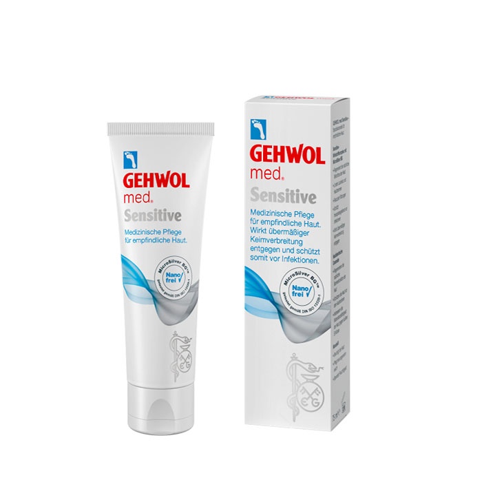 ГЕВОЛ MED КРЕМ ЗА СУХА И ЧУВСТВИТЕЛНА КОЖА SENSITIVE 75 мл. / GEHWOL MED CREAM FOR DRY AND SESNITIVE CREAM