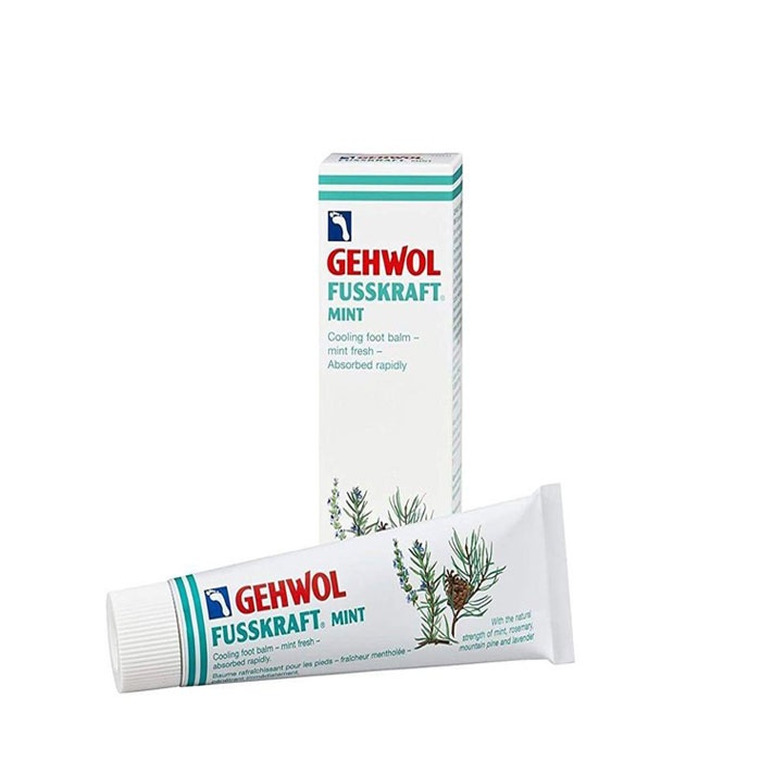 ГЕВОЛ ОХЛАЖДАЩ БАЛСАМ МЕНТА FUSSKRAFT 75 мл. / GEHWOL FUSSKRAFT MINT COOLING FOOT BALM