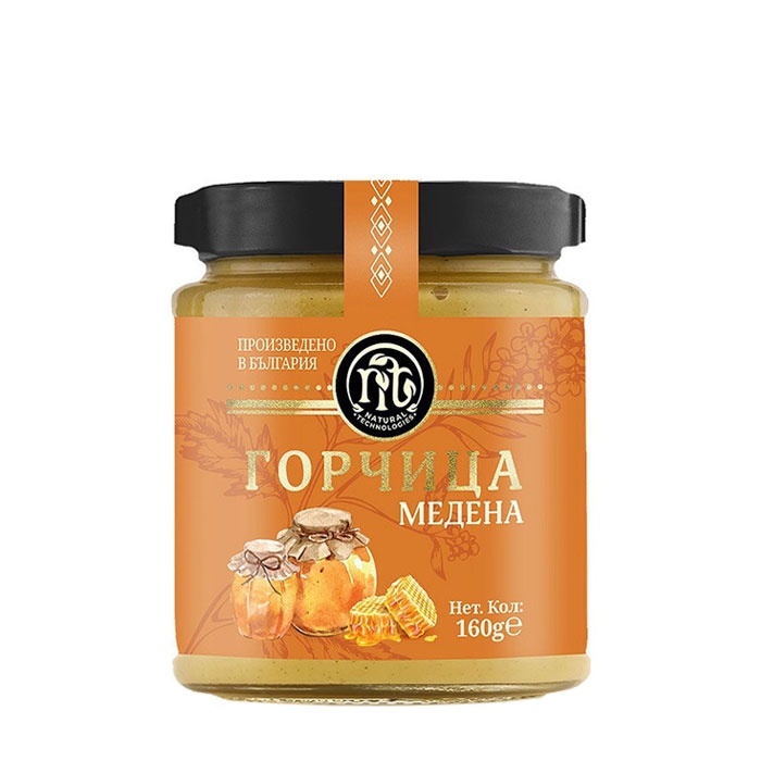 МЕДЕНА ГОРЧИЦА 160 гр. / MUSTARD HONEY NATURAL TECHOLOGIES