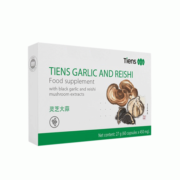 ЧЕСЪН + РЕЙШИ капсули 60 броя / TIENS GARLIC AND REISHI