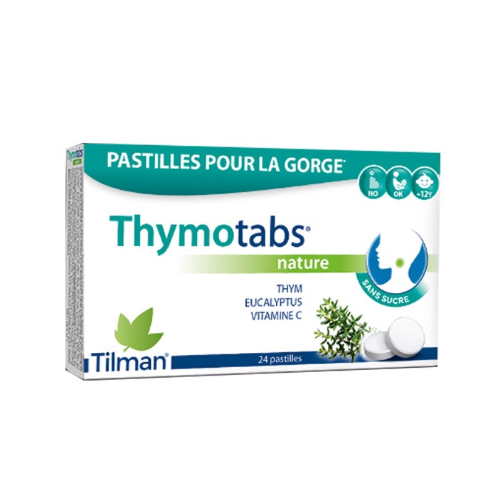 ТИМОТАБС НЕЙЧЪР пастили 24 броя / TILMAN THYMOTABS NATURE