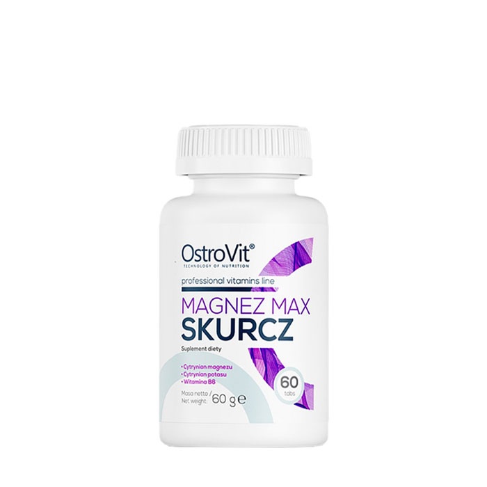 ОСТРОВИТ МАГНЕЗ МАКС SKURCZ таблетки 60 броя / OSTROVIT MAGNEZ MAX SKURCZ
